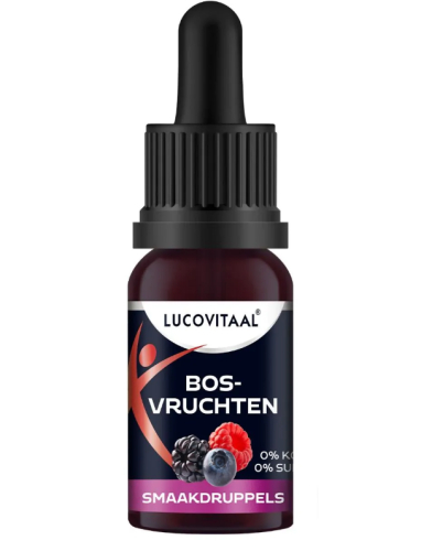20 Ml Lucovitaal Smaak Druppels Bosvruchten
