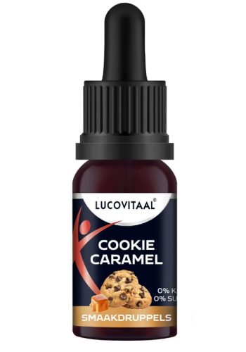 20 Ml Lucovitaal Smaak Druppels Cookie Caramel