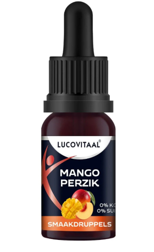20 Ml Lucovitaal Smaak Druppels Mango Perzik