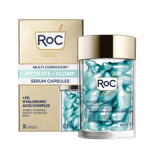 30 stuks RoC Multi Correxion Hydrate + Plump Serum Capsules