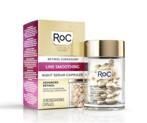 30 stuks RoC Retinol Correxion Line Smoothing Night Serum Capsules