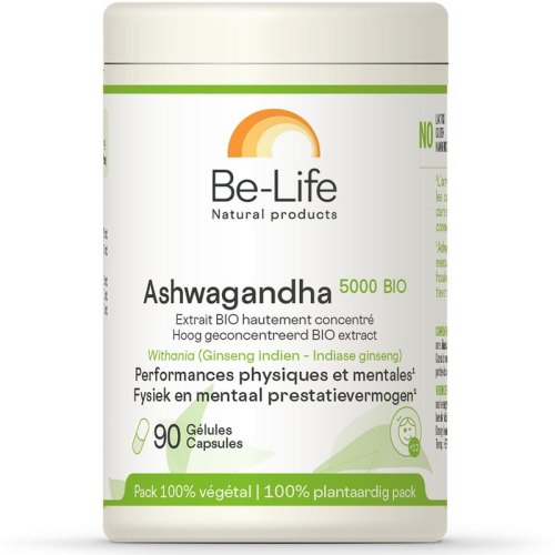 90 capsules Be-Life Ashwagandha 5000 Biologisch
