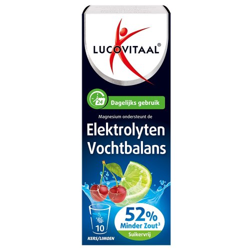 10 Tabletten Lucovitaal Elektrolyten Dagelijks Gebruik 