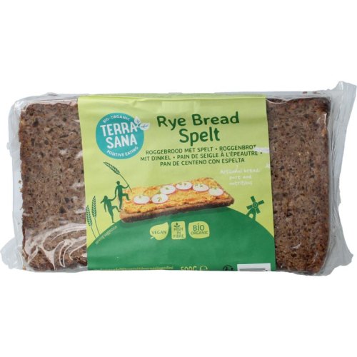  Terrasana Roggebrood met Spelt Biologisch