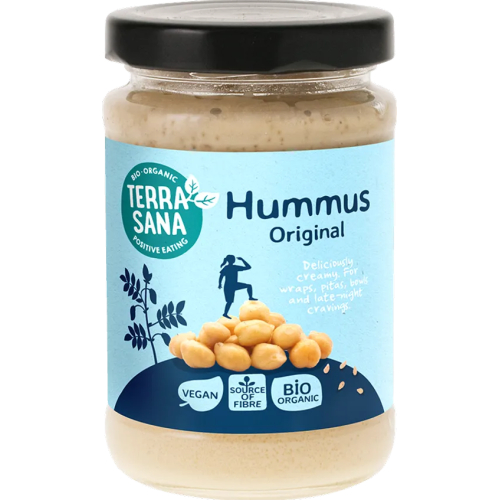  Terrasana Hummus Spread Natural Biologisch