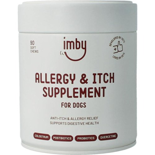 90 kauwtabletten Imby Allergy & Itch Supplement for Dogs