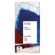 100 gram Vivani Chocoladereep Melk Biologisch