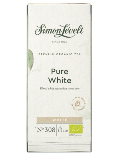Simon Levelt Pure White Thee Biologisch 20 Tüte