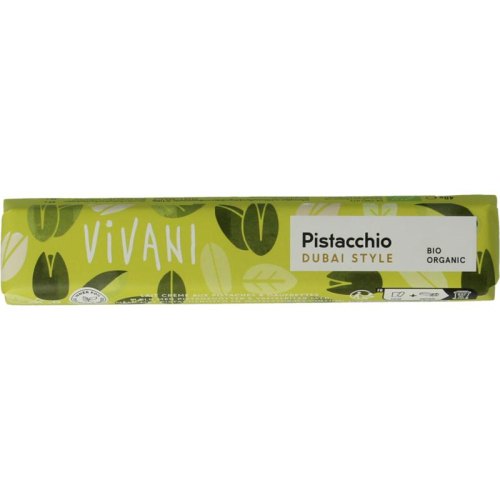 40 gram Vivani Chocolade Pistacchio Dubai Style