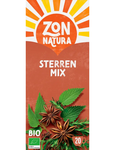 20 zakjes Zonnatura Sterrenmix Thee Biologisch