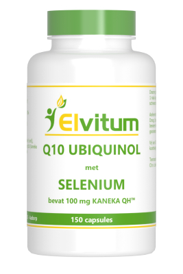 150 capsules Elvitum Q10 Ubiquinol met Selenium
