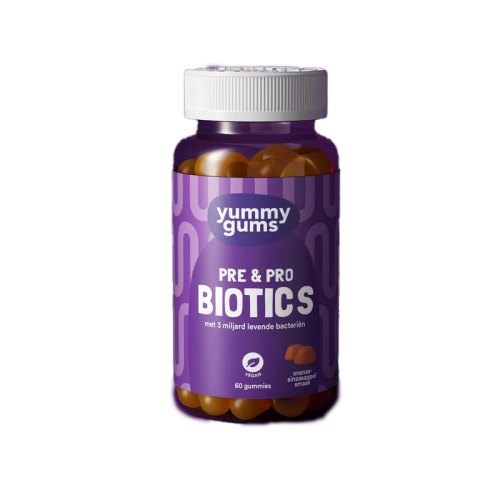 60 gummies Yummygums Pre & Pro Biotics