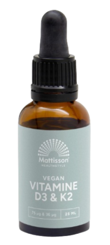 25 ml Mattisson Vitamine D3K2 Vegan