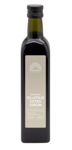 500 ml Mattisson Olijfolie Extra Virgin Biologisch