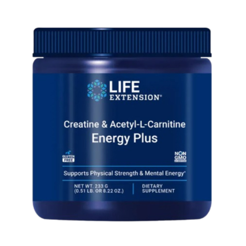 233 Gramm Life Extension Creatine & Acetyl-L-Carnitine Energie Plus