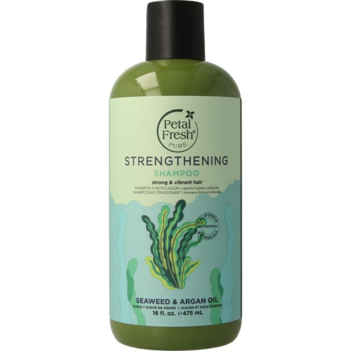 475 ml Petal Fresh Pure Strengthening Seaweed & Argan Oil Shampoo 