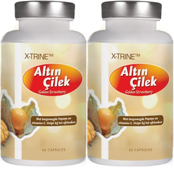 X-trine Altin Cilek Golden Strawberry 120 Kapseln