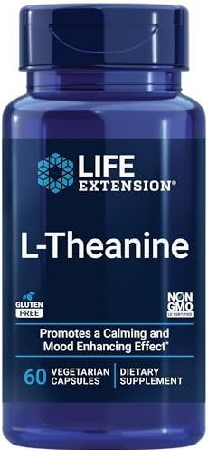 60 Kapseln Life Extension L-Theanine 100 mg