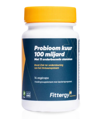 14 Vegicaps Fittergy Probioom Kuur 100 miljard