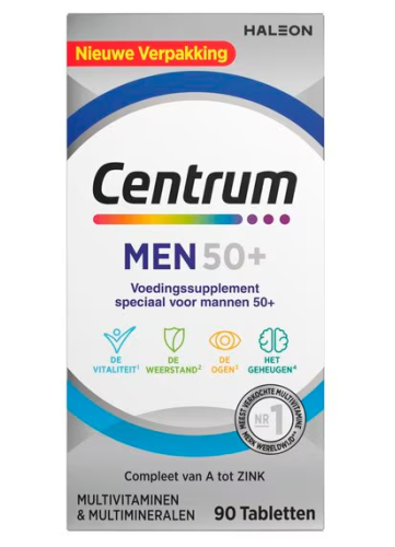 90 Tabletten Centrum Men 50+