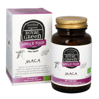 60 Kapseln Royal Green Maca Biologisch