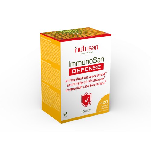 70 capsules + 20 capsules Nutrisan ImmunoSan Defense