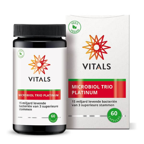 60 capsules Vitals Microbiol Trio Platinum