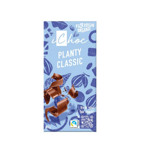 80 Gramm iChoc Planty Classic Vegan Biologisch