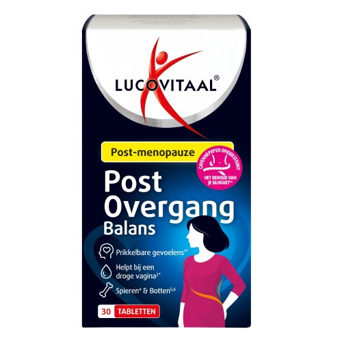 Lucovitaal Post Overgang Balans 30 Tabletten
