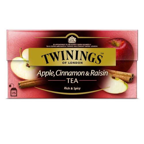 25 zakjes Twinings Apple, Cinnamon & Raisin Thee
