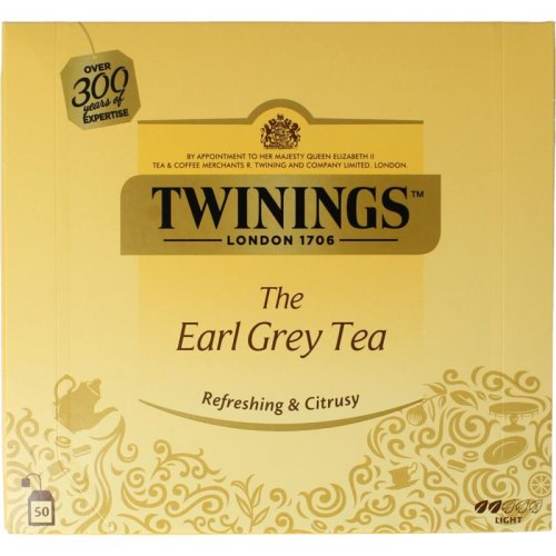 Twinings Earl Grey Light Thee 50 Tüte