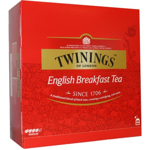 Twinings English Breakfast Thee 100 Stücke