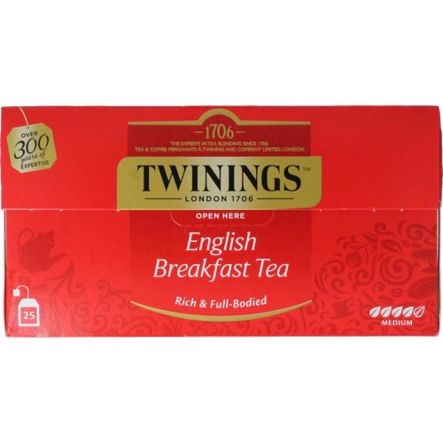 Twinings English Breakfast Thee 25 Tüte