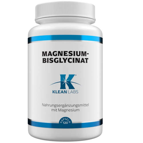 120 capsules Klean Labs Magnesiumbisglycinaat