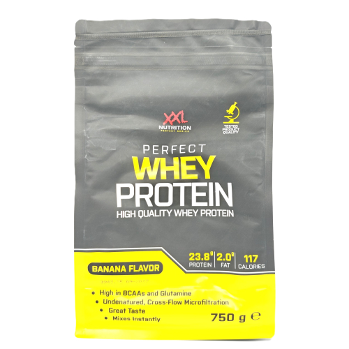 750 Gramm XXL Nutrition Perfect Whey Protein Banaan