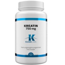 Klean Labs Creatine 750 mg 120 capsules