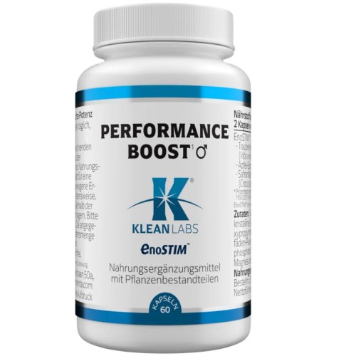 60 capsules Klean Labs Performance Boost (Enostim)
