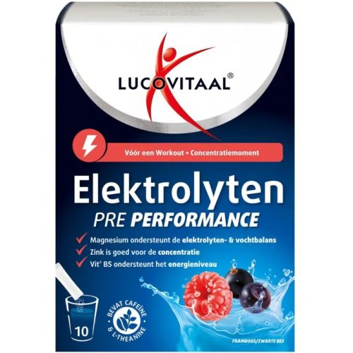 10 Sachets Lucovitaal Elektrolyten Pre Performance