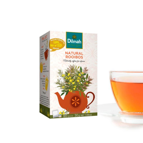 20 bag Dilmah Natural Rooibos Thee