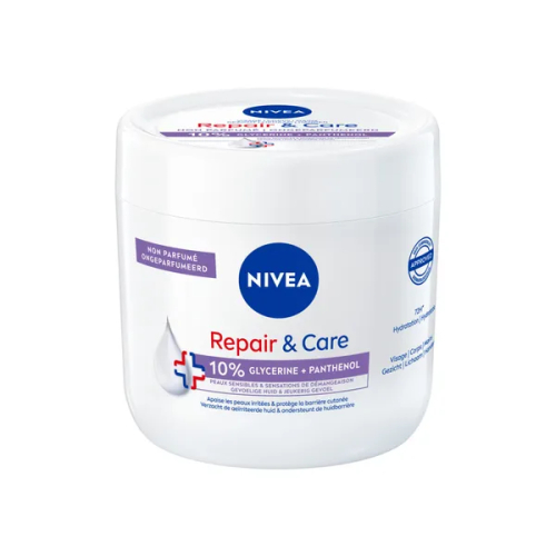 400 ml Nivea Repair & Care Bodycream Gevoelige Huid