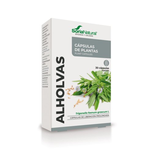 30 Kapseln SoriaNatural Alholvas Fenegriek Capsules