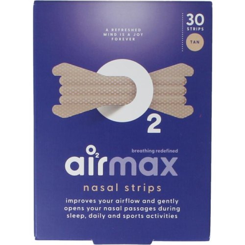 30 Stücke Airmax Nasal Strips Tan