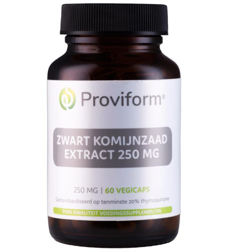 60 Kapseln Proviform Zwart Komijnzaad Extract 250 mg
