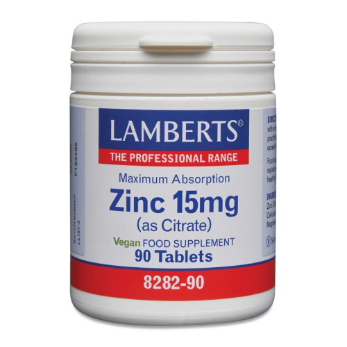 90 tabletten Lamberts Zink Citraat 15 mg