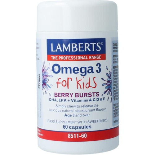 60 capsules Lamberts Omega 3 for Kids 