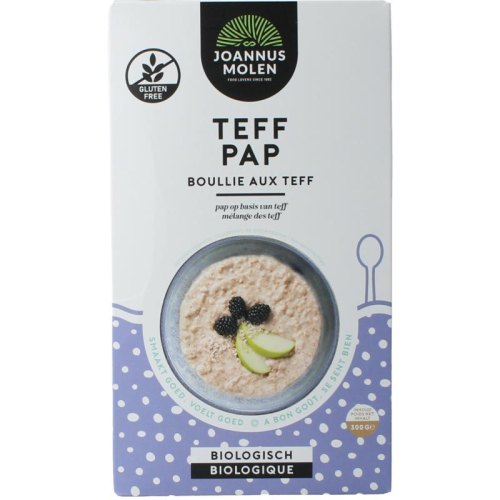 Joannusmolen Teff Pap Biologisch 300 gram