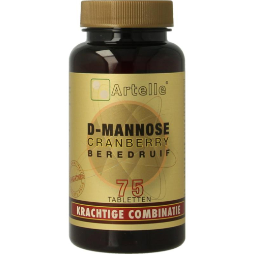 75 Tabletten Artelle D-Mannose Cranberry Beredruif