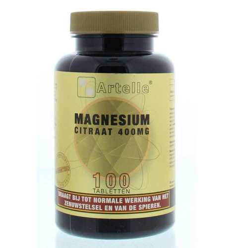 100 Tabletten Artelle Magnesium Citraat 400 mg
