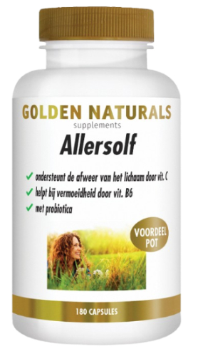 180 Kapseln Golden Naturals Allersolf Voordeelpot