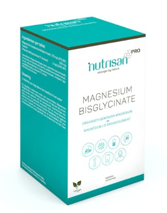200 tabletten Nutrisan NutrisanPro Magnesium Bisglycinate